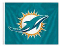 MIAMI DOLPHINS Flag with 11in.x15in. Flag Variety 