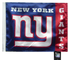 NEW YORK GIANTS Flag with 11in.x15in. Flag Variety 