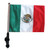 SSP Flags MEXICO Golf Cart Flag with SSP Flags Bracket and Pole