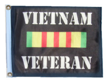 VIETNAM VETERAN 11in X 15in Flag with GROMMETS
