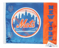 NEW YORK METS Flag with 11in.x15in. Flag Variety 