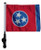 SSP Flags STATE of TENNESSEE Golf Cart Flag with SSP Flags Bracket and Pole