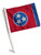 TENNESSEE Car Flag and Pole