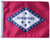 STATE OF ARKANSAS 11in X 15in Flag with GROMMETS 