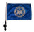 SSP Flags EMS 11"x15" Flag with Pole and EZ On Extended Straps Bracket
