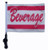 SSP Flags BEVERAGE 11"x15" Flag with Pole and EZ On Extended Straps Bracket
