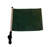 SSP Flags GREEN 11"x15" Flag with Pole and EZ On Extended Straps Bracket
