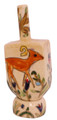 Ceramic Karshi Dreidel + Stand  - Animals (DR-5943)