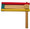 Purim Wood Large Colored GR-W4