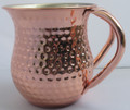 Stainless Steel Washing Cup- Hammered Rose Gold (WC-1011C)