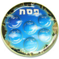 Disposable Seder Plate Jerusalem- Plastic  Pack of 50