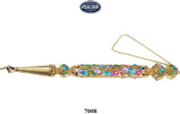 Torah Pointer - Floral Gold Plated