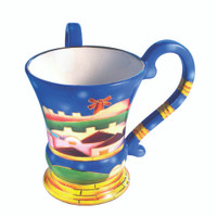 Ceramic Kiddush cup - small
