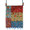 Multicolor Pomegranate Applique Embroidered Bag
