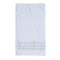 Silver Kadesh Urchatz Embroidered Netilat Yadayim Towel