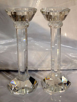 Crystal round Candle Sticks