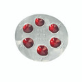Emanuel Aluminum Pomegranate seder Plate (EM-SM1)
