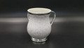 Acrylic Wash Cup Textured Metallic - Silver (5019S)