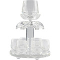 Crystal 6 Cup Wine Fountain
