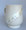 Acrylic Washing Cup with Ivory Design- Cream