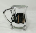 Metal Coated Acrylic Wash Cup - Silver