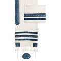 Embroidered Striped Tallit