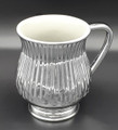 Metallic Coated Acrylic Washing Cup - Silver (1109S)