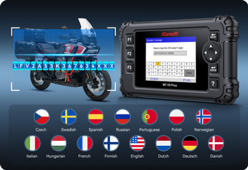 Strong hardware, AutoVIN, multi-language