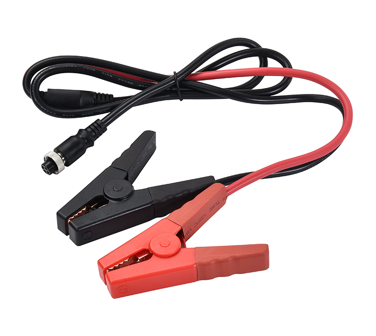 Battery clip leads