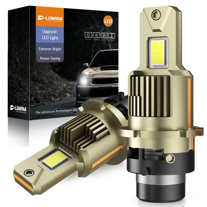 D-Lumina D4S LED headlight bulbs – plug & play with OEM ballast