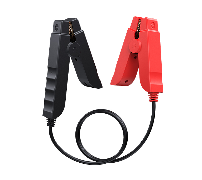 iCarsoft BT900 battery tester main unit with clamps