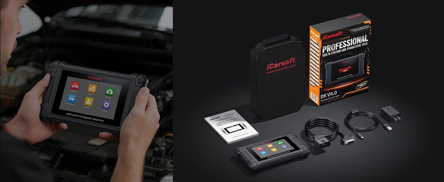 iCarsoft DE V4.0 overview