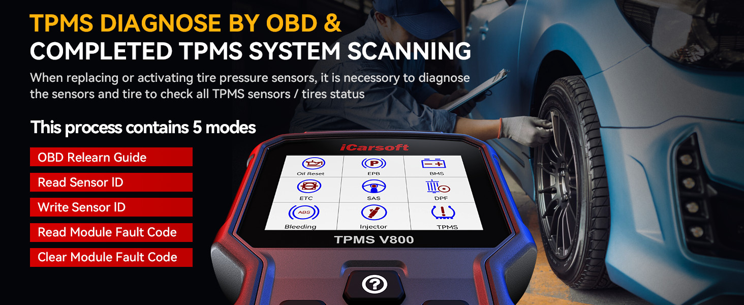 Sensor activation and relearn features