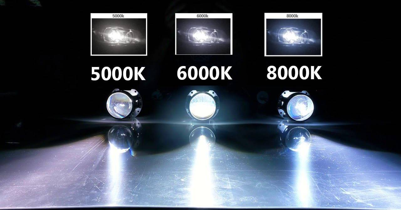 HID Xenon Kit Light Output 5000K 6000K 8000K