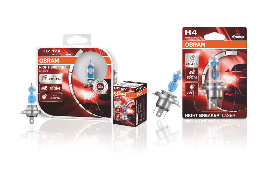 Osram Night Breaker Laser H1, H3, H4, H7, H8, H11, HB3, HB4 Headlight bulbs   HIDS Direct for HID Xenon kits, Xenon bulbs, MTEC bulbs, LED's, Car Parts  and Air Suspension