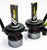 H4 (H/L) 13000Lm (45W) 12-24V White Fog/Headlight Canbus LED Kit 6000K