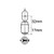 H6M 12v 35/35w P15D-25-1 Xtreme White Xenon Motorbike ATV bulb