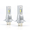 H7 LED 4000Lm CSP (9-30V) Headlight/Front Fog Canbus LED bulbs 6500K, Mini Size, Pack of 2