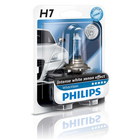 Philips H7 55w WhiteVision Car Headlight Bulb