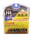 MARUTA® H4 100/90W 12v 2900K Golden Yellow Xenon Gas Filled Headlight Bulbs With Advanced Technology 