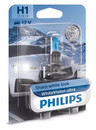  Philips H1 55w WhiteVision Ultra Car / Motorbike Headlight Bulb
