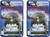MTEC 382 P21W 12v Xenon Effect (Chrome Style) Natural Glass Bulbs (Pair) (HD462)