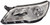 Hella Headlamp 1LD 247 038-231