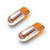 501a WY5W Chrome Amber Side Indicator Bulbs, Pack of 2