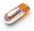 501a WY5W Chrome Amber Side Indicator Bulbs, Pack of 2