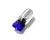 501 12v w5w Chrome Super White Sidelight Bulbs, Pack of 2