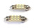 38mm C5W 9* SMD Canbus LED Number Plate Bulbs - White