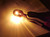 585 WY21W Chrome Amber 12V Car Indicator Wedge Bulbs, Pack of 2