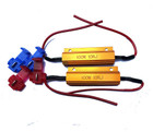 2 x 100w 10ohm Resistor LED Fix for 55w bulbs such as H1,H4,H7