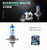 MTEC 12v 55w Diamond White 4150K Xenon Gas Filled Headlight Bulbs